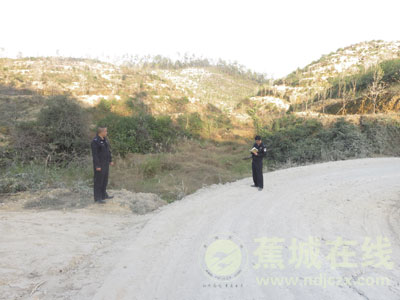 七都中队:开展春节前道路交通安全隐患排查_蕉