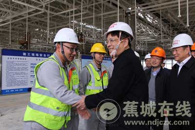 春节不停工,书记、市长走访慰问重点企业和项