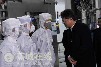 春节不停工,书记、市长走访慰问重点企业和项