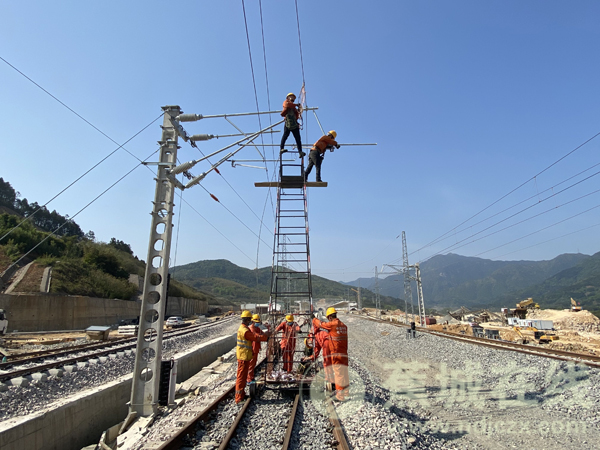 衢宁铁路蕉城站站房工程有序推进