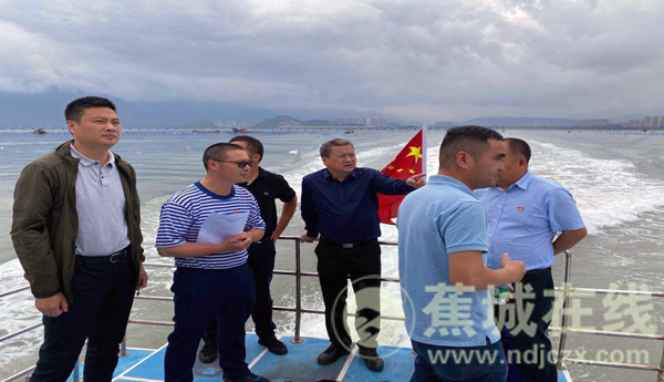 区收导深入海上一线召开现场拷打会