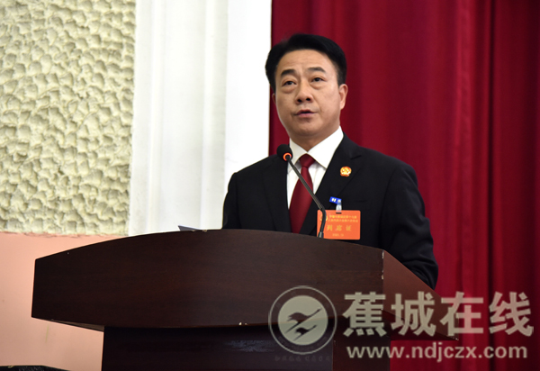 宁德市蕉城区人民法院院长张海光作关于宁德市蕉城区人民法院工作