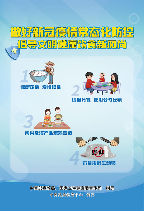 【公益广告】做好新冠疫情常态化防控 倡导文明健康饮食新风尚