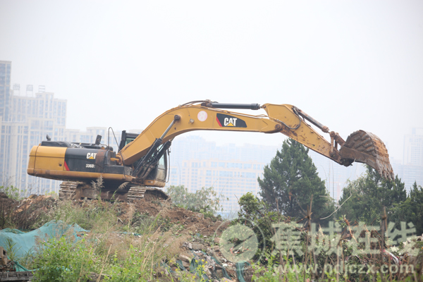 G104线征迁区域39座建筑拆除过半