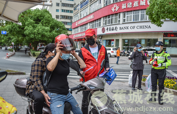 宁德首位醉驾缓刑人员执行“道安劝导令”