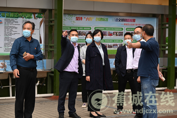 蕉城：严督实查 筑牢校园疫情防线