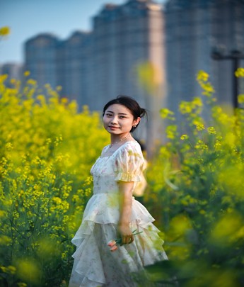 大门山：油菜花开春意浓