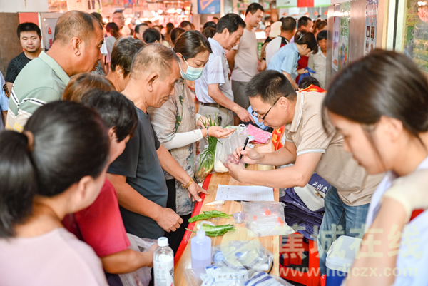 农药残留？肥肉细？您支我检，呵护公共“舌尖牢靠”