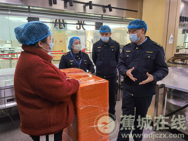 蕉城区开展中高职院校食堂食品安全检查