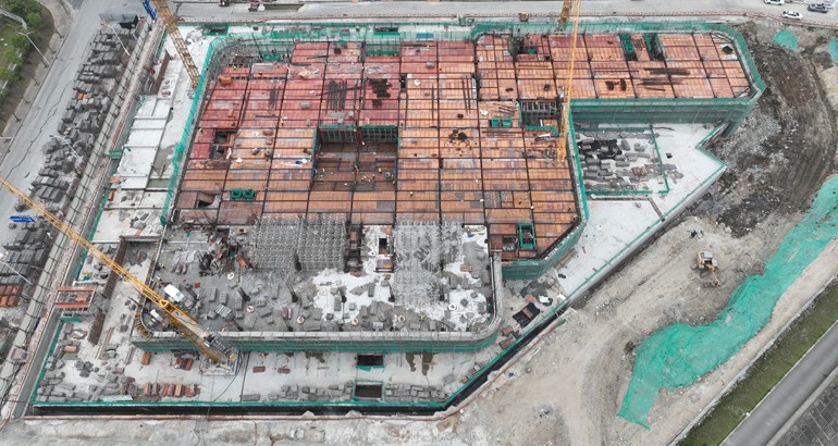 车里湾重点项目建设“加速度”