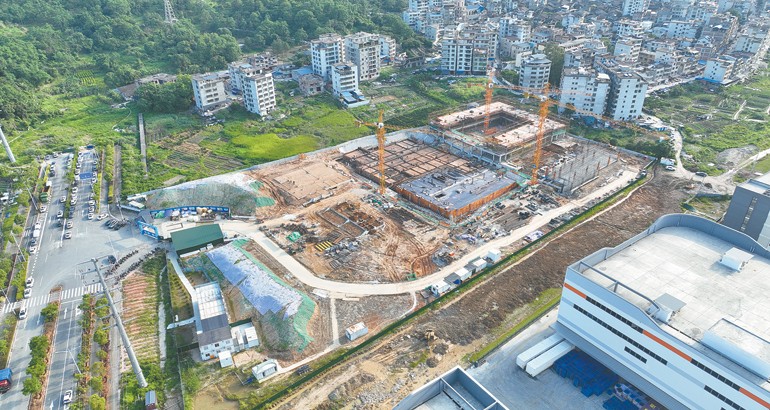蕉城这所职专分校建设加速推进！