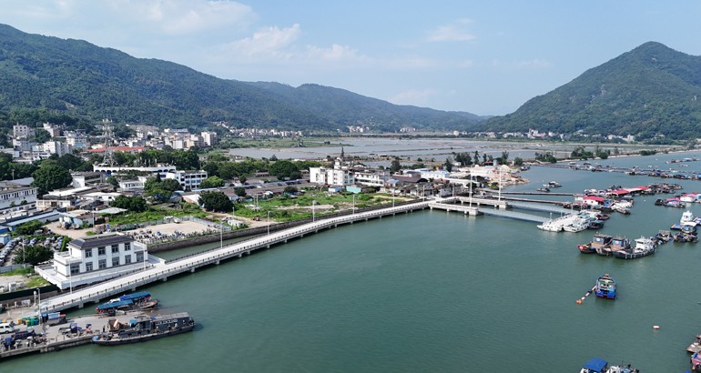 松岐三级渔港已完工