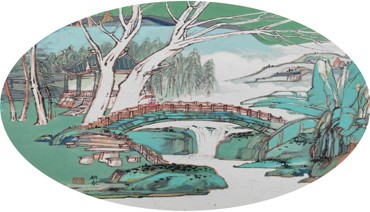 画家以笔为镜 跨越蕉城山海