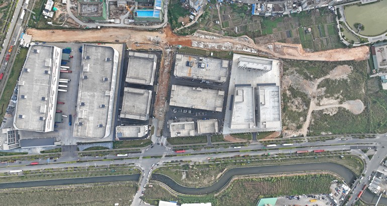 宁德蕉城小微物流产业园配套道路建设新进展