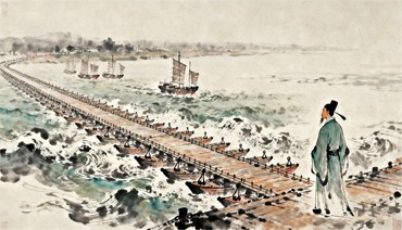 陆游在宁德|在《度浮桥至南台》中，遇见“白发未除豪气在”的陆游