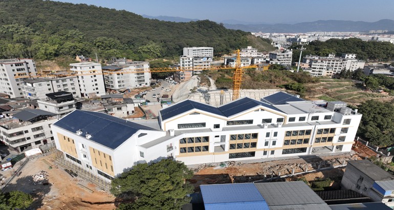 蕉城濂坑幼儿园即将建成