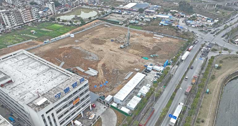 宁德金鑫物流项目建设正酣