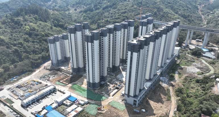 宁德六都保租房项目冲刺收尾