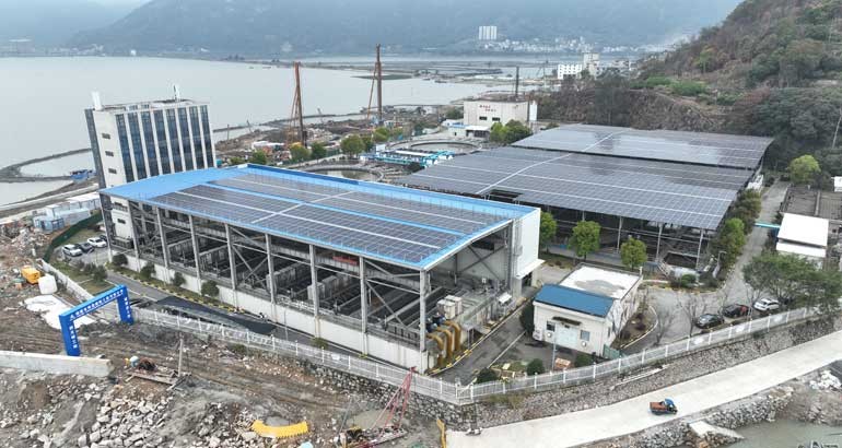 贵岐山污水处理厂（四期）厂区建设稳步推进