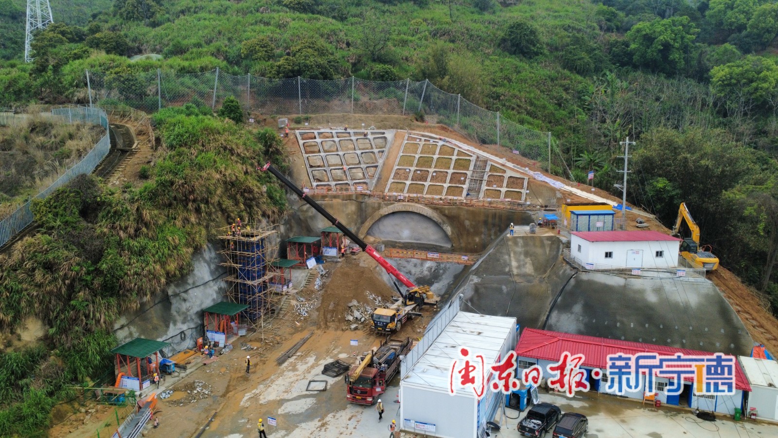 温福高铁福建段4标段隧道桥梁施工有序推进