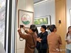 花香入墨润校园！“花香有意”绘画作品展在宁德开放大学开展