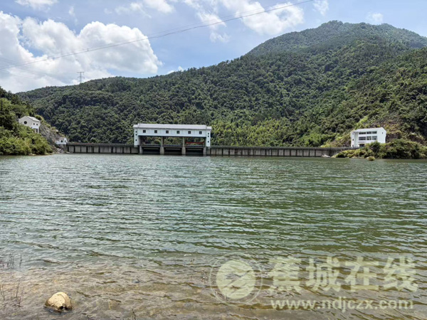 七都官昌水库“腾库迎台”提升防洪能力保安全