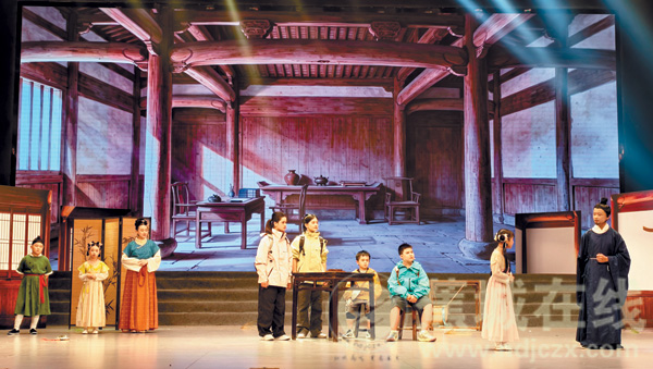 少儿舞台剧《龙腰古渠》宁德首演 再现千年闽东水利文化