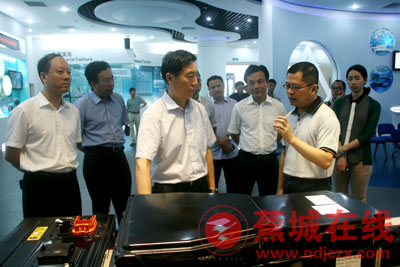 省领导到宁德新能源科技有限公司调研--宁德蕉